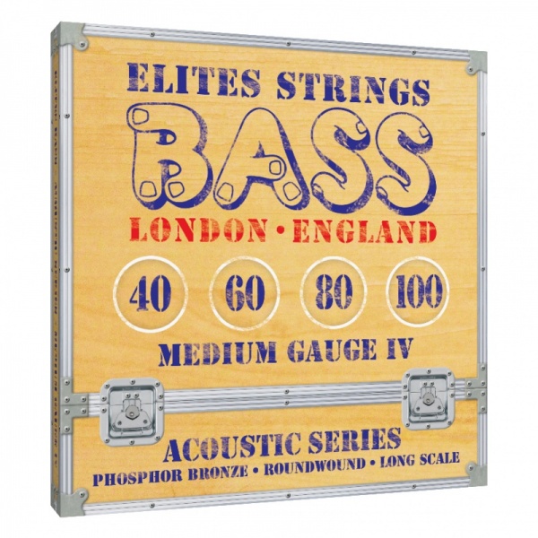 Elites Acoustic Series 4 String Phosphor Bronze Set